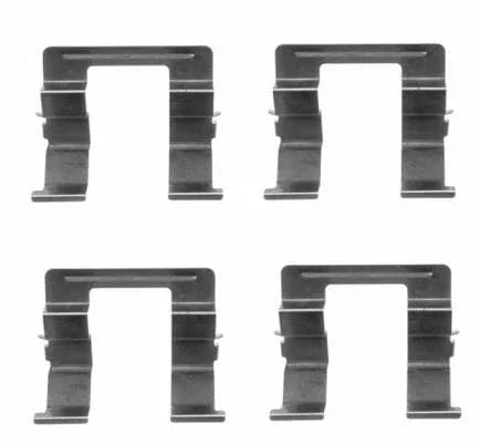 Mintex Brake Pad Accessory Fitting Kit Full Set Front Axle MBA1605 - image 3