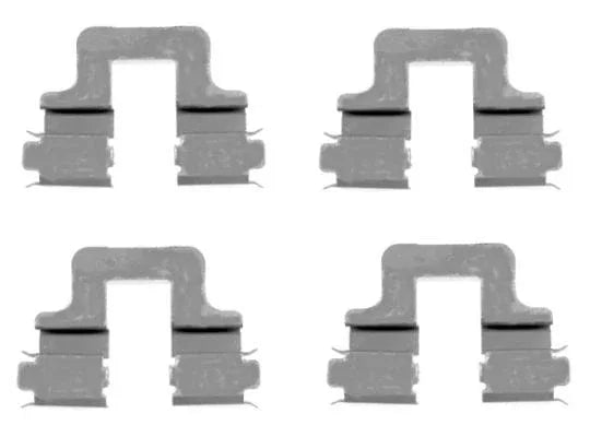 Mintex Brake Pad Accessory Fitting Kit Full Set Rear Axle MBA1606 - image 3