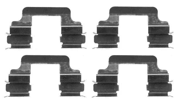 Mintex Brake Pad Accessory Fitting Kit Full Set Front Or Rear Axle MBA1610 - image 3
