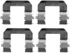 Mintex Brake Pad Accessory Fitting Kit Full Set Front Axle MBA1617 thumbnail