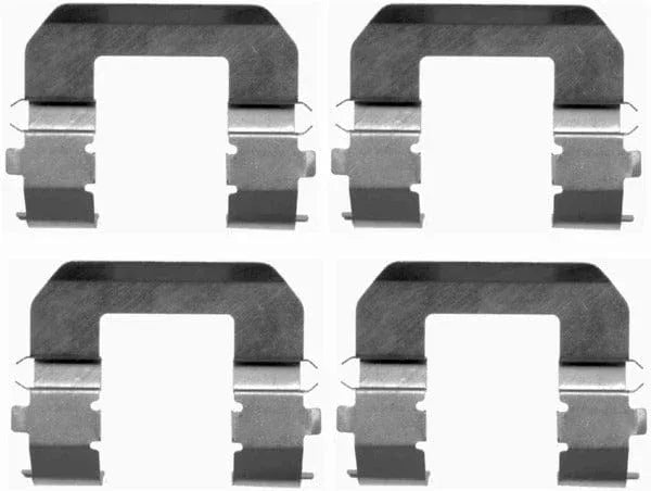 Mintex Brake Pad Accessory Fitting Kit Full Set Front Axle MBA1617 - image 2