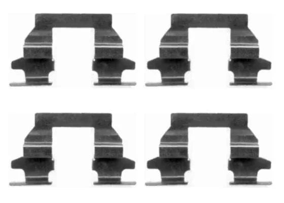 Mintex Brake Pad Accessory Fitting Kit Full Set Rear Axle MBA1625 - image 3