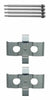 Mintex Brake Pad Accessory Fitting Kit Full Set Front Axle MBA1635 thumbnail