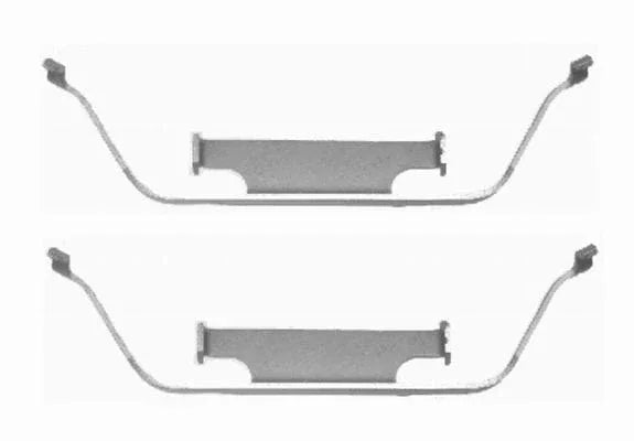 Mintex Brake Caliper Accessory Fitting Kit Full Set Front Axle MBA1638 - image 3