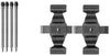 Mintex Brake Pad Accessory Fitting Kit Full Set Front Axle MBA1643 thumbnail