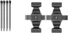 Mintex Brake Pad Accessory Fitting Kit Full Set Front Axle MBA1643 thumbnail