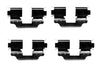 Mintex Brake Pad Accessory Fitting Kit Full Set Front Or Rear Axle MBA1653 thumbnail