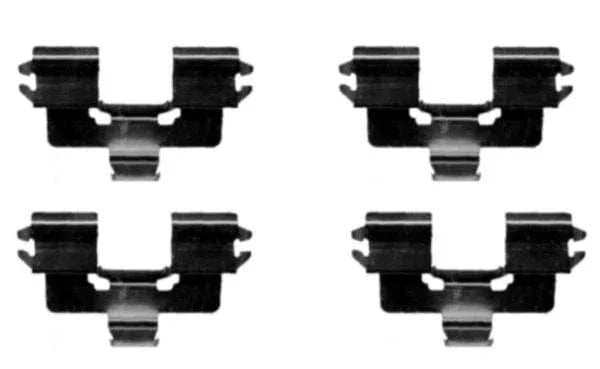 Mintex Brake Pad Accessory Fitting Kit Full Set Rear Axle MBA1666 - image 3