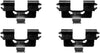 Mintex Brake Pad Accessory Fitting Kit Full Set Rear Axle MBA1666 thumbnail