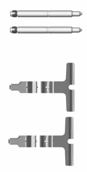 Mintex Brake Pad Accessory Fitting Kit Full Set Rear Axle MBA1676 - image 2