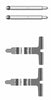 Mintex Brake Pad Accessory Fitting Kit Full Set Rear Axle MBA1676 thumbnail