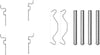 Mintex Brake Pad Accessory Fitting Kit Full Set Rear Axle MBA1683 thumbnail