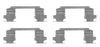 Mintex Brake Pad Accessory Fitting Kit Full Set Front Axle MBA1686 thumbnail