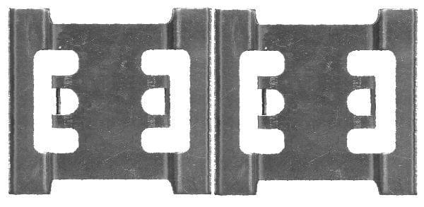 Mintex Brake Pad Accessory Fitting Kit Full Set Front Axle MBA1688 - image 3