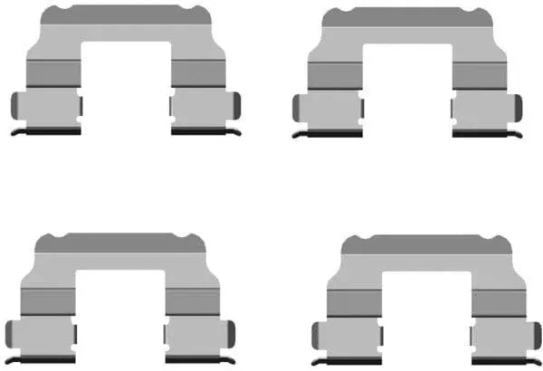 Mintex Brake Pad Accessory Fitting Kit Full Set Rear Axle MBA1689 - image 2