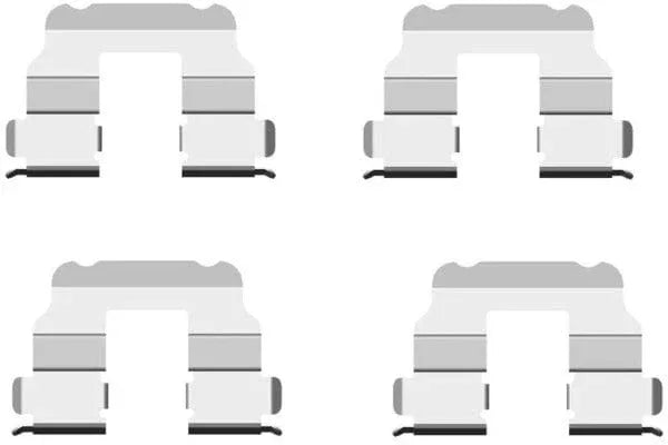 Mintex Brake Pad Accessory Fitting Kit Full Set Rear Axle MBA1690 - image 2