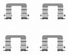 Mintex Brake Pad Accessory Fitting Kit Full Set Front Axle MBA1696 thumbnail