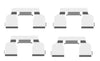 Mintex Brake Pad Accessory Fitting Kit Full Set Front Axle MBA1698 thumbnail