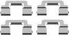Mintex Brake Pad Accessory Fitting Kit Full Set Rear Axle MBA1703 thumbnail