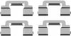 Mintex Brake Pad Accessory Fitting Kit Full Set Rear Axle MBA1703 thumbnail