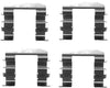 Mintex Brake Pad Accessory Fitting Kit Full Set Front Axle MBA1708 thumbnail
