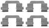 Mintex Brake Pad Accessory Fitting Kit Full Set Front Axle MBA1709 thumbnail