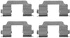 Mintex Brake Pad Accessory Fitting Kit Full Set Front Axle MBA1709 thumbnail