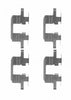 Mintex Brake Pad Accessory Fitting Kit Full Set Rear Axle MBA1711 thumbnail