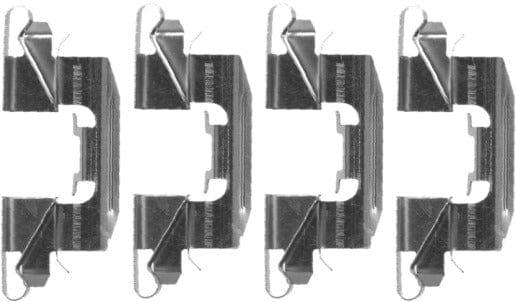 Mintex Brake Pad Accessory Fitting Kit Full Set Rear Axle MBA1720 - image 2