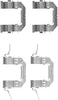 Mintex Brake Pad Accessory Fitting Kit Full Set Front Axle MBA1722 thumbnail