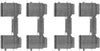 Mintex Brake Pad Accessory Fitting Kit Full Set Front Axle MBA1726 thumbnail