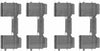 Mintex Brake Pad Accessory Fitting Kit Full Set Front Axle MBA1726 thumbnail