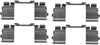Mintex Brake Pad Accessory Fitting Kit Full Set Front Axle MBA1730 thumbnail