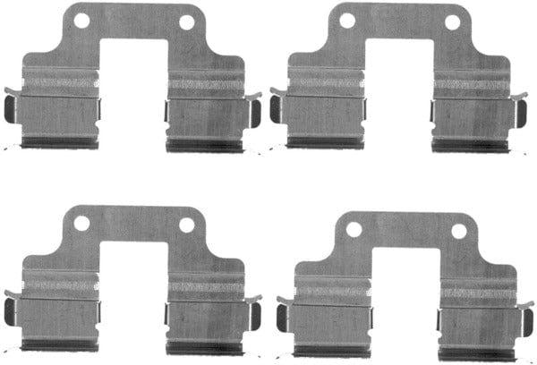 Mintex Brake Pad Accessory Fitting Kit Full Set Rear Axle MBA1739 - image 2