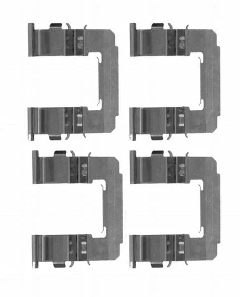 Mintex Brake Pad Accessory Fitting Kit Full Set Front Axle MBA1742 - image 2