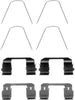 Mintex Brake Pad Accessory Fitting Kit Full Set Front Axle MBA1743 thumbnail