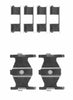 Mintex Brake Pad Accessory Fitting Kit Full Set Rear Axle MBA1754 thumbnail