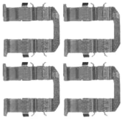 Mintex Brake Pad Accessory Fitting Kit Full Set Rear Axle MBA1758 - image 3
