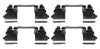 Mintex Brake Pad Accessory Fitting Kit Full Set Front Or Rear Axle MBA1768 thumbnail