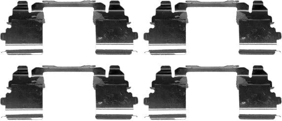 Mintex Brake Pad Accessory Fitting Kit Full Set Front Or Rear Axle MBA1768 - image 2