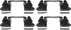 Mintex Brake Pad Accessory Fitting Kit Full Set Front Or Rear Axle MBA1768 thumbnail