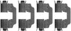 Mintex Brake Pad Accessory Fitting Kit Full Set Rear Axle MBA1773 thumbnail