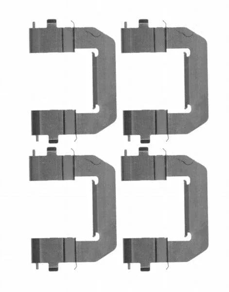 Mintex Brake Pad Accessory Fitting Kit Full Set Front Axle MBA1776 - image 2