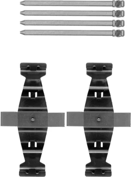 Mintex Brake Pad Accessory Fitting Kit Full Set Front Axle MBA1786 - image 2