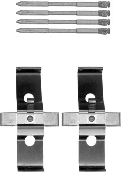 Mintex Brake Pad Accessory Fitting Kit Full Set Front Axle MBA1796 - image 2