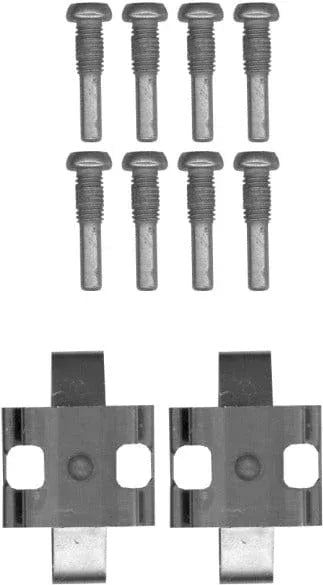 Mintex Brake Pad Accessory Fitting Kit Full Set Front Axle MBA1802 - image 2