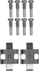 Mintex Brake Pad Accessory Fitting Kit Full Set Front Axle MBA1802 thumbnail