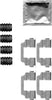Mintex Brake Pad Accessory Fitting Kit Full Set Front Or Rear Axle MBA1828 thumbnail