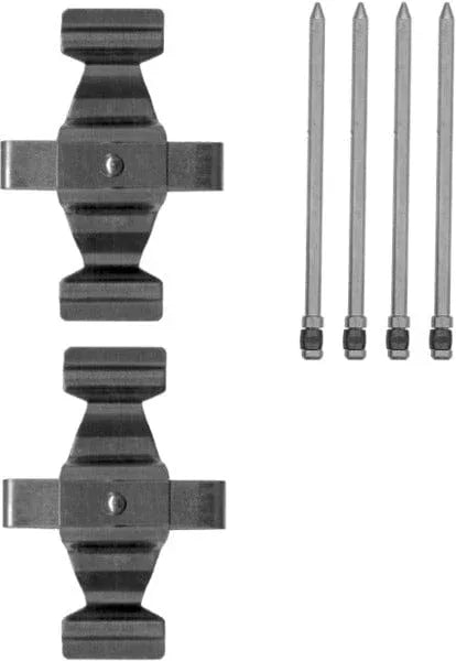 Mintex Brake Pad Accessory Fitting Kit Full Set Front Axle MBA1829 - image 2