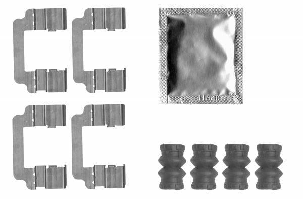 Mintex Brake Pad Accessory Fitting Kit Full Set Rear Axle MBA1830 - image 3